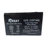 باتری یو پی اس 12ولت 7 آمپرساعت گریت مدل 1270