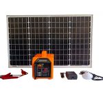 سیستم روشنایی و خورشیدی دیپ کینگ مدل EG003 ظرفیت ۲۸۰ وات ساعت - تصویر 4