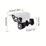 پروژکتور خورشیدی طرح دوربین مداربسته مدل 2178T - تصویر 6